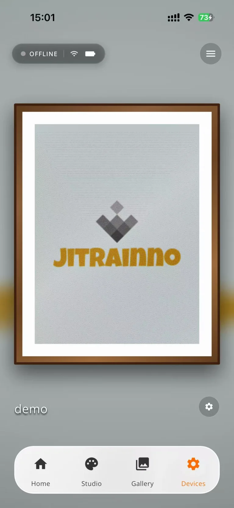 12. Confirm that the Jitrainno Echo-31 (31.5) appears in the device list