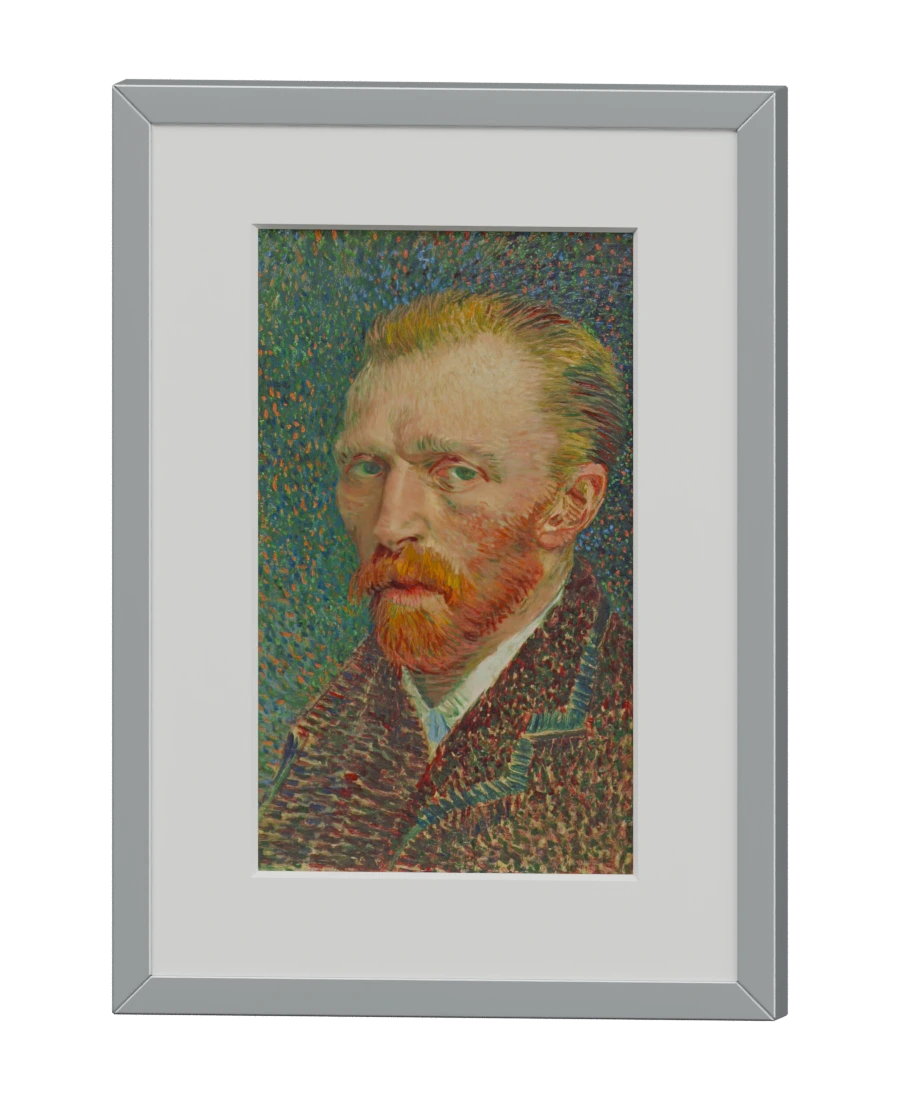 Silver · Self-Portrait — Vincent van Gogh